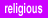 religious